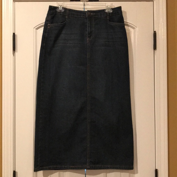 christopher banks denim skirts
